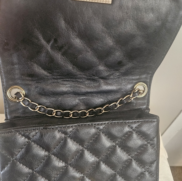 Borse In Pelle Black Italian Quilted Leather Bag - Picture 5 of 9